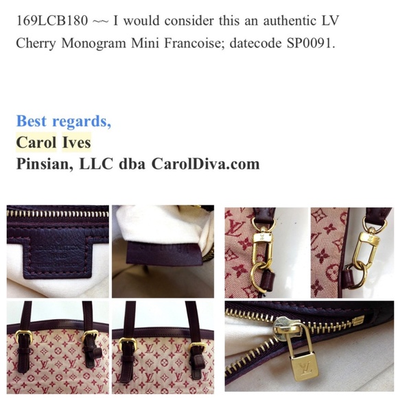 Auth Louis Vuitton Mini Francoise Bag 169LCB180 - Picture 3 of 8